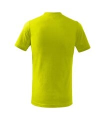 Футболка детская Basic, лимонного цвета цена и информация | Рубашка для мальчиков | pigu.lt