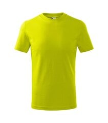 Футболка детская Basic, лимонного цвета цена и информация | Рубашки для мальчиков | pigu.lt