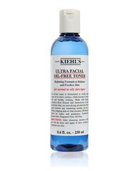 Тоник для лица Kiehl's Ultra Facial Oil Free, 250 мл цена и информация | Средства для очищения лица | pigu.lt
