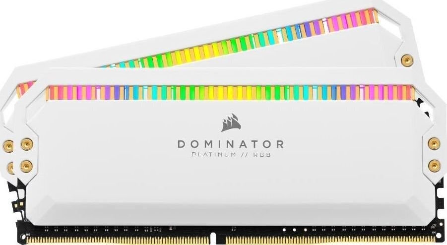 Corsair Dominator CMT16GX4M2C3600C18W цена и информация | Operatyvioji atmintis (RAM) | pigu.lt