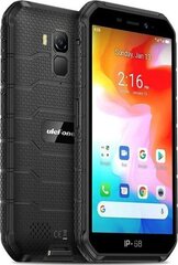 UleFone išmanusis telefonas Armor X7, 3 GB, Dual SIM Black kaina ir informacija | Mobilieji telefonai | pigu.lt