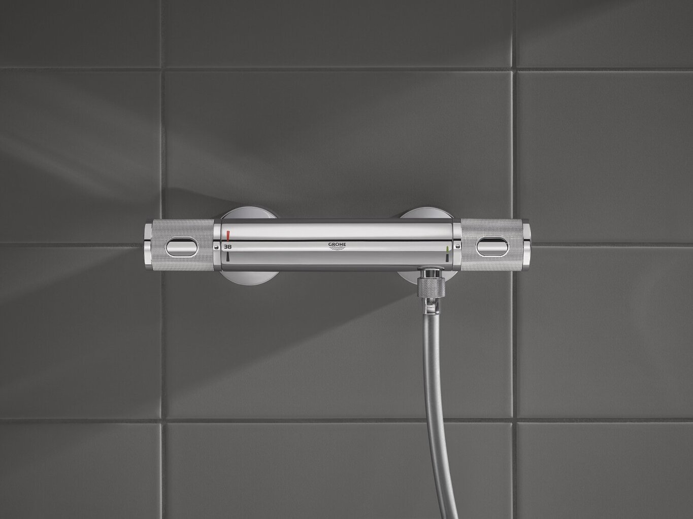 Grohe Grohtherm 1000 Performance termostatinis dušo maišytuvas, chromas, 34776000 цена и информация | Vandens maišytuvai | pigu.lt