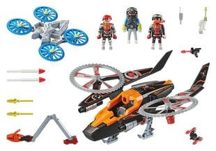 70023 PLAYMOBIL® Galaxy Police Sraigtasparnis kaina ir informacija | Konstruktoriai ir kaladėlės | pigu.lt