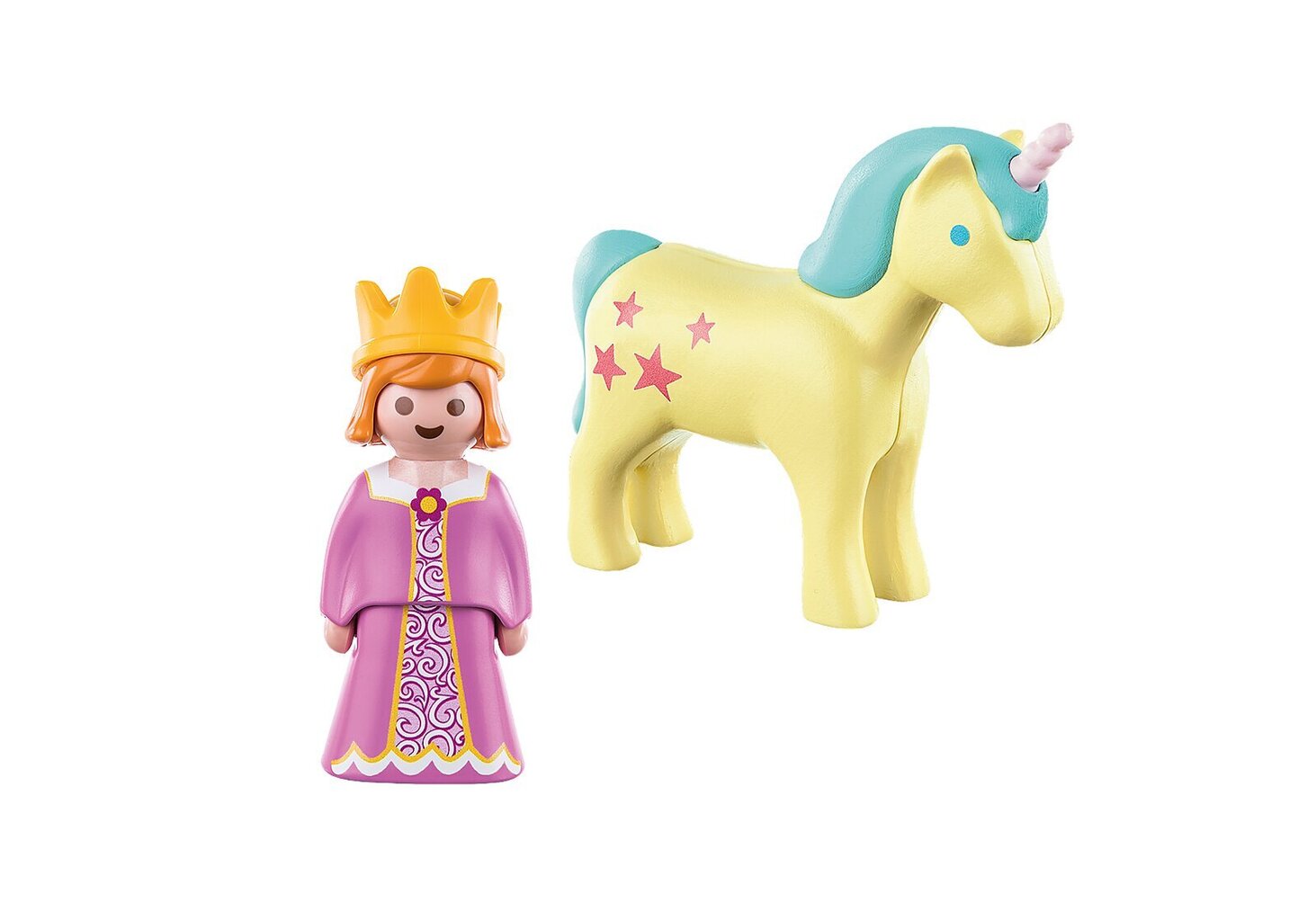 70127 PLAYMOBIL® 1.2.3 Princesė su vienaragiu цена и информация | Konstruktoriai ir kaladėlės | pigu.lt