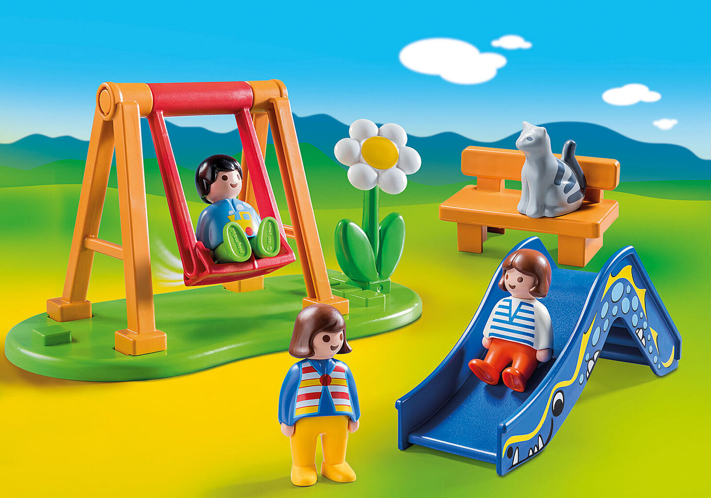 70130 PLAYMOBIL® Vaikų žaidimų aikštelė kaina ir informacija | Konstruktoriai ir kaladėlės | pigu.lt