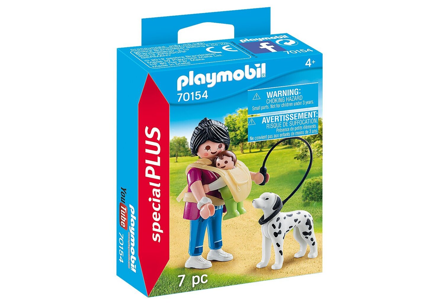 70154 PLAYMOBIL® Special Plus Mama su vaiku ir šunyčiu цена и информация | Konstruktoriai ir kaladėlės | pigu.lt