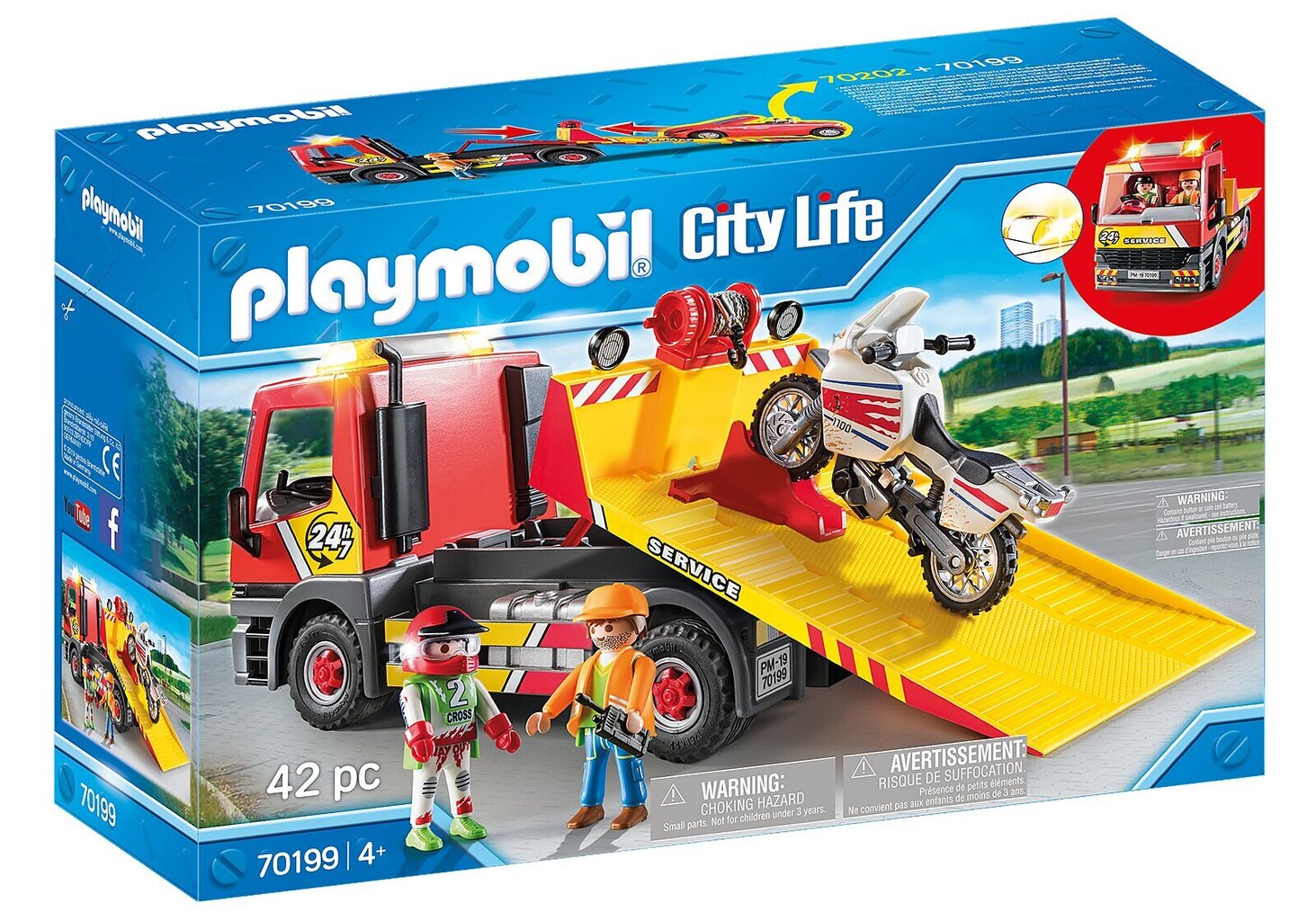 70199 PLAYMOBIL® City Life Vilkimo tarnyba цена и информация | Konstruktoriai ir kaladėlės | pigu.lt