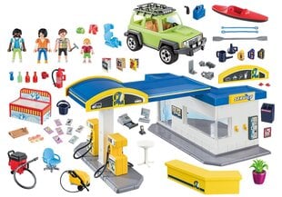 70201 PLAYMOBIL® City Life Автозаправочная станция цена и информация | Конструкторы и кубики | pigu.lt
