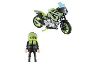 70204 PLAYMOBIL® City Life Мотоциклист цена и информация | Конструкторы и кубики | pigu.lt