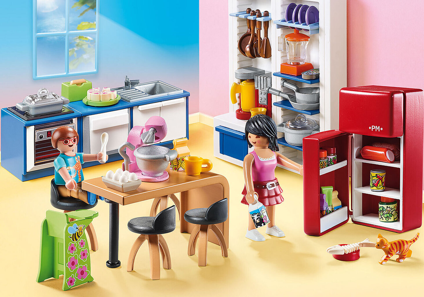 70206 PLAYMOBIL® Dollhouse Virtuvė kaina ir informacija | Konstruktoriai ir kaladėlės | pigu.lt