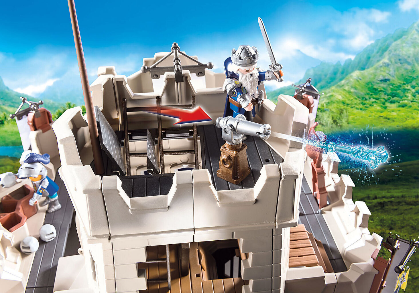 70222 PLAYMOBIL® Novelmore, Tvirtovė цена и информация | Konstruktoriai ir kaladėlės | pigu.lt