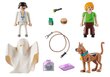 70287 PLAYMOBIL® Scooby-Doo! Scooby, Shaggy ir vaiduoklis kaina ir informacija | Konstruktoriai ir kaladėlės | pigu.lt