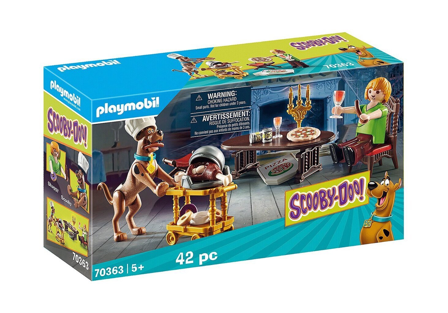 70363 PLAYMOBIL® Scooby-Doo! Ужин с Shaggy цена | pigu.lt