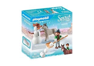 70398 PLAYMOBIL® DreamWorks Мальчик и Снеговик цена и информация | Конструкторы и кубики | pigu.lt