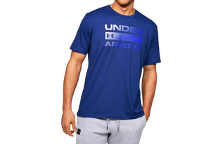 Спортивная мужская футболка Under Armour Team Issue Wordmark SS Tee M 1329582 449, 61310 цена и информация | Мужская спортивная одежда | pigu.lt