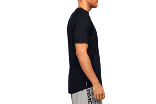 Sportiniai marškinėliai Under Armour Charged Cotton SS Tee M 1351570 001, 61910 kaina ir informacija | Sportinė apranga vyrams | pigu.lt