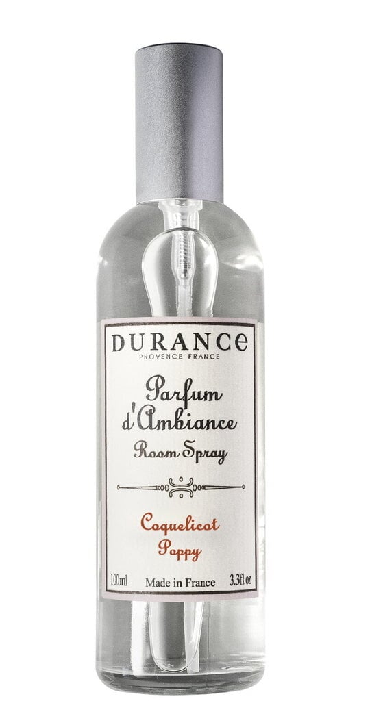 Purškiamas namų kvapas Durance Poppy, 100 ml kaina ir informacija | Namų kvapai | pigu.lt