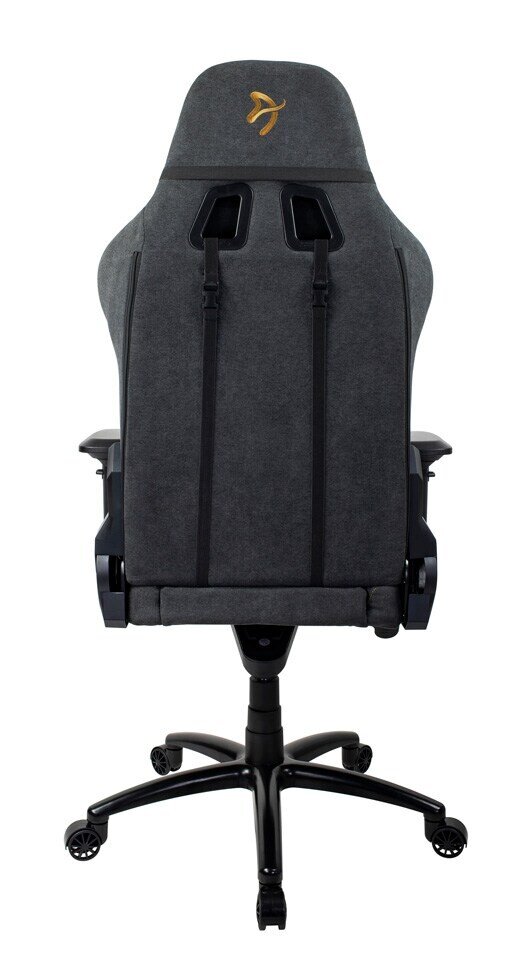 Žaidimų kėdė Arozzi Verona Signature Soft Fabric, juoda kaina ir informacija | Biuro kėdės | pigu.lt