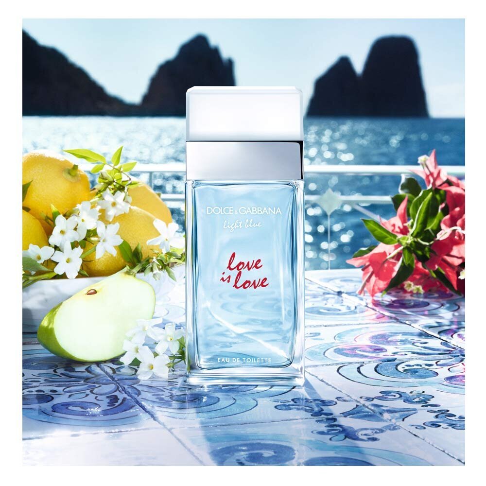 Tualetinis vanduo Dolce & Gabbana Light Blue Love Is Love Women EDT moterims 50 ml kaina ir informacija | Kvepalai moterims | pigu.lt