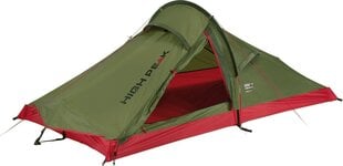Палатка High Peak Siskin 2, зеленая цена и информация | Палатки | pigu.lt
