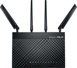 Asus AC1900 Dual Band LTE Router 4G-AC68U 802.11ac, 10 цена и информация | Маршрутизаторы (роутеры) | pigu.lt