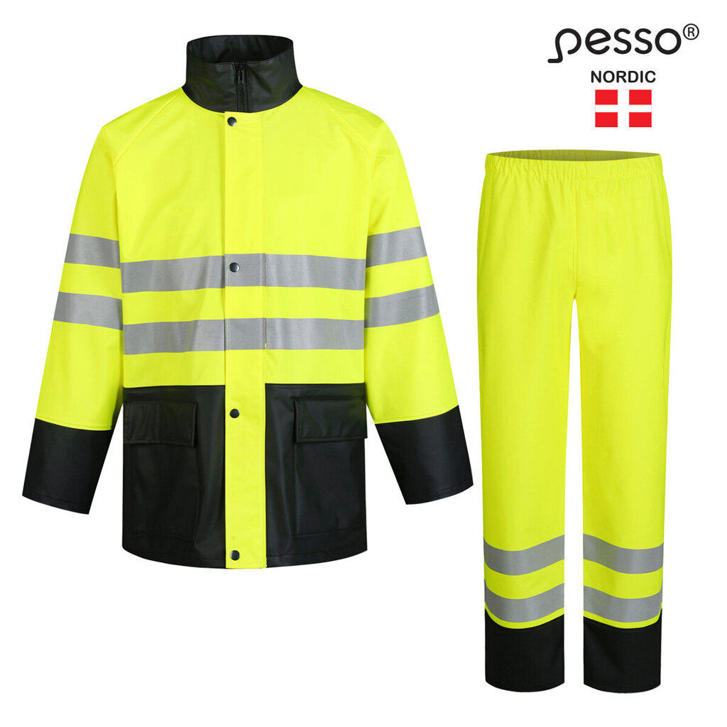 Neperšlampantis kostiumas Pesso GPUHV3205_G, geltonas kaina ir informacija | Darbo rūbai | pigu.lt
