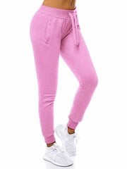 Повседневные брюки для женщин Flor, розовые цена и информация | Спортивная одежда для женщин | pigu.lt