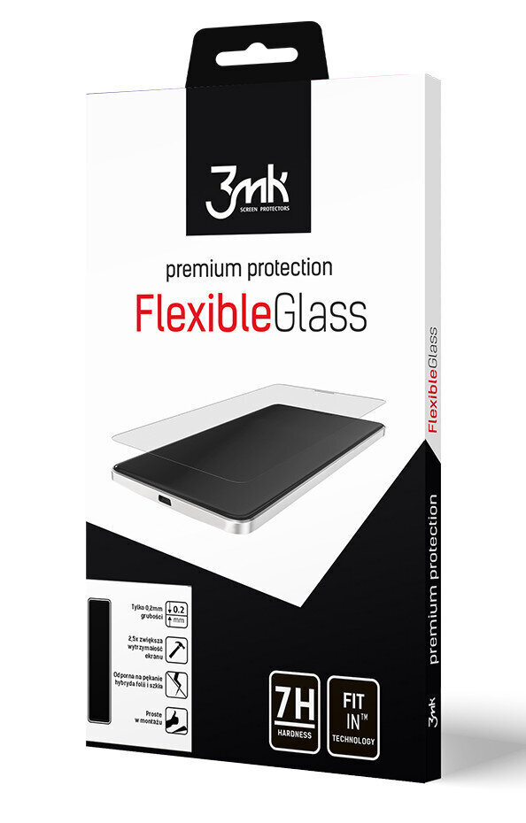 LCD apsauginė plėvelė 3MK Flexible Glass Huawei P40 Lite kaina ir informacija | Telefono dėklai | pigu.lt