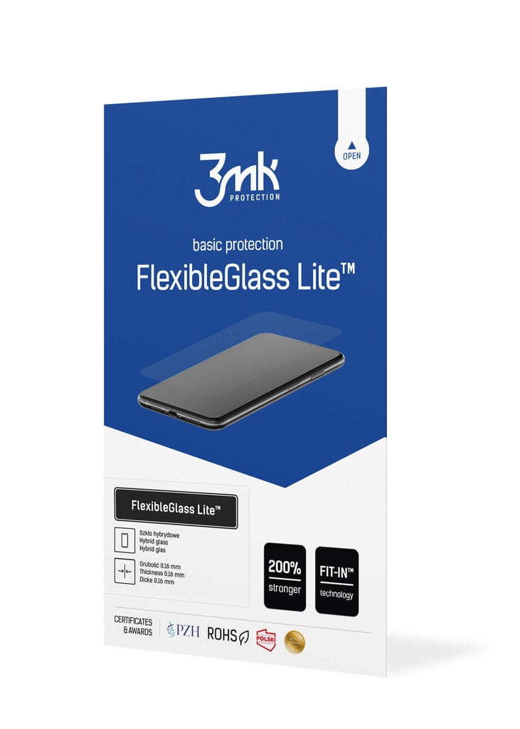 LCD apsauginė plėvelė 3MK Flexible Glass Lite Samsung S10 Lite/A91 цена и информация | Apsauginės plėvelės telefonams | pigu.lt