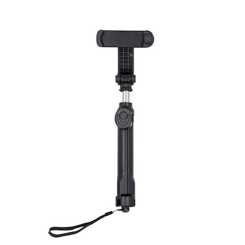 Asmenukių lazda Setty wireless Tripod juoda цена и информация | Asmenukių lazdos (selfie sticks) | pigu.lt