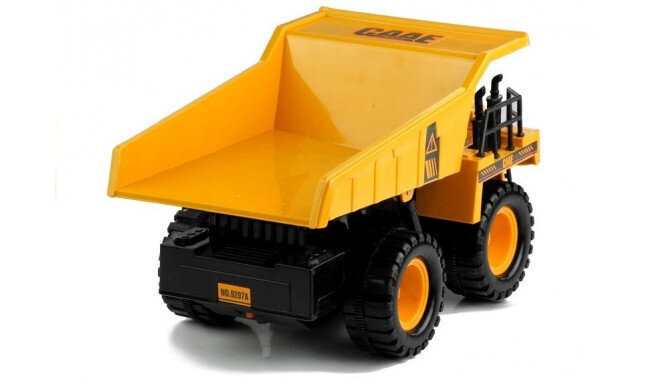 Radijo bangomis valdomas savivartis RoGer Dump Truck with Remote Control / Yellow kaina ir informacija | Žaislai berniukams | pigu.lt