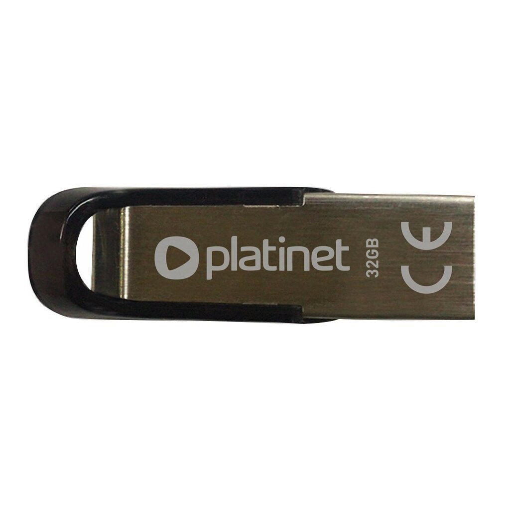 Platinet S-DEPO PMFMS32 32 GB USB 2.0 Flash atmintis, sidabrinė цена и информация | USB laikmenos | pigu.lt