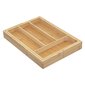 Stalo įrankių dėklas, 35x25 cm, rudas kaina ir informacija | Stalo įrankiai | pigu.lt