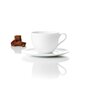 Kavos puodelis + lėkštutė, 20 cl, 4 vnt., relief цена и информация | Taurės, puodeliai, ąsočiai | pigu.lt