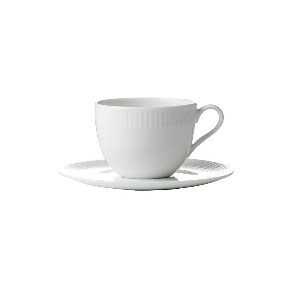 Kavos puodelis + lėkštutė, 20 cl, 4 vnt., relief kaina ir informacija | Taurės, puodeliai, ąsočiai | pigu.lt