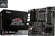 MSI B550M Pro-VDH Wifi цена и информация | Pagrindinės plokštės | pigu.lt