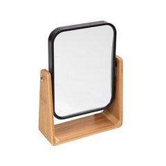 Настольное зеркало с бамбуковой основой цена и информация | Зеркала | pigu.lt