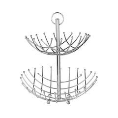 Корзина для фруктов, 2-этажная цена и информация | Посуда, тарелки, обеденные сервизы | pigu.lt