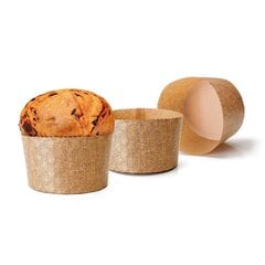 Panettone forma, 18x11,5 cm, 5vnt kaina ir informacija | Kepimo indai, popierius, formos | pigu.lt