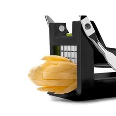 Bulvių pjaustyklė, juoda kaina ir informacija | Virtuvės įrankiai | pigu.lt