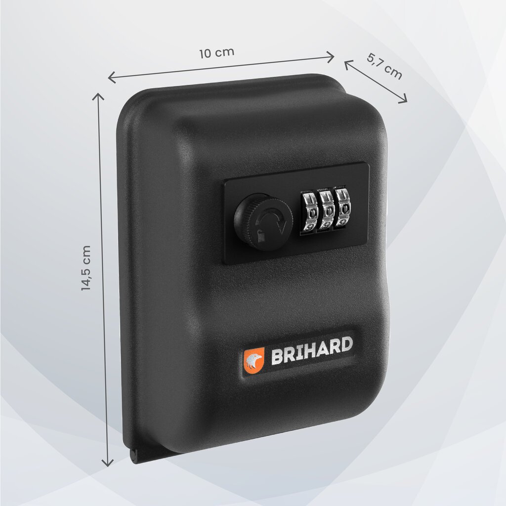 Kodinė dėžutė raktams Brihard Key Lock Box XL цена и информация | Seifai | pigu.lt
