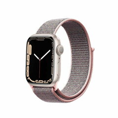 Crong nailono apyrankė / dirželis, skirta Apple Watch 38/40/41mm (Midnight Blue) цена и информация | Аксессуары для смарт-часов и браслетов | pigu.lt