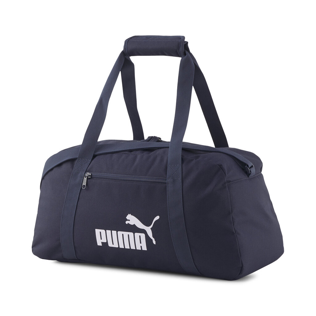 Sportinis krepšys Puma Phase, 25 l, mėlynas kaina ir informacija | Kuprinės ir krepšiai | pigu.lt