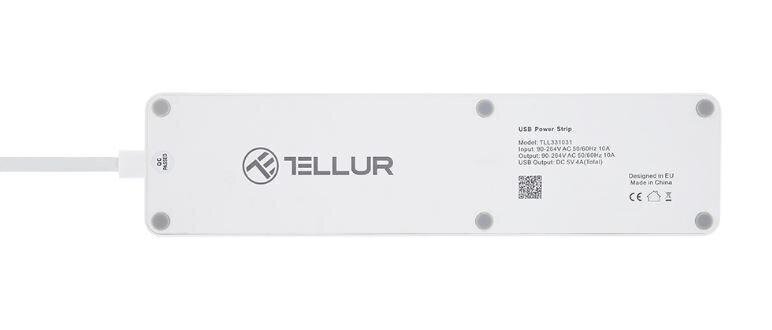 Ilgiklis Tellur WiFi Power Strip 1.8 m kaina ir informacija | Prailgintuvai | pigu.lt