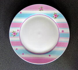Тарелка фарфоровая, 27 см цена и информация | Посуда, тарелки, обеденные сервизы | pigu.lt