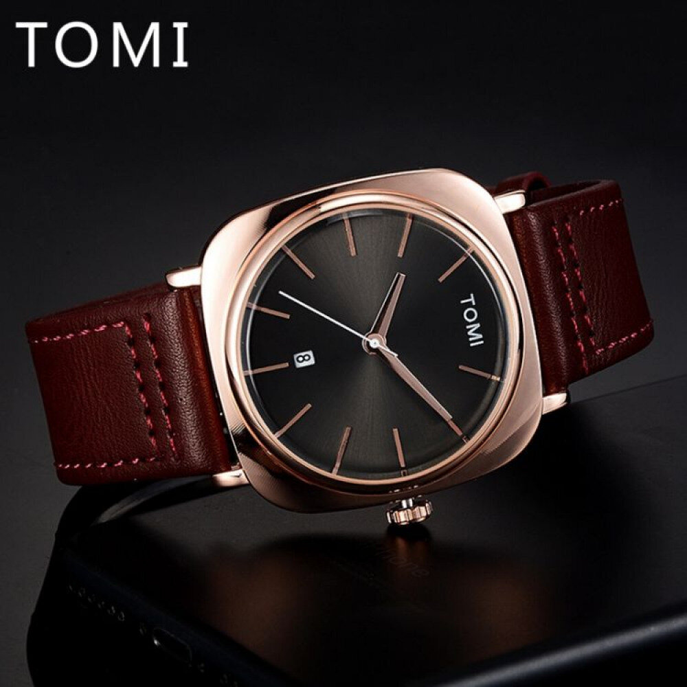 Vyriškas laikrodis Tomi kaina ir informacija | Vyriški laikrodžiai | pigu.lt