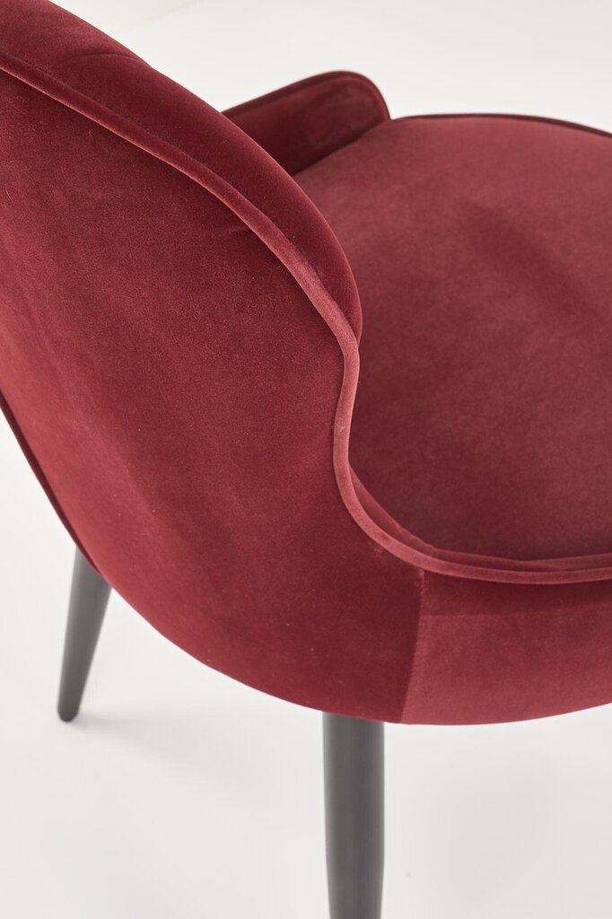 2-jų kėdžių komplektas Halmar K366, raudonas цена и информация | Virtuvės ir valgomojo kėdės | pigu.lt