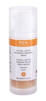 Regeneruojanti ir spindesio suteikianti veido kaukė Ren Clean Skincare Glycol Lactic 50 ml kaina ir informacija | Veido kaukės, paakių kaukės | pigu.lt