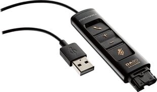 Звуковой адаптер USB Poly DA90 E+A Чёрный цена и информация | Звуковые карты | pigu.lt