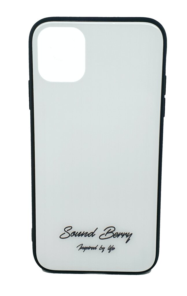 Deklas grūdinto stiklo Samsung Galaxy S9, SOUNDBERRY, BALTA kaina ir informacija | Telefono dėklai | pigu.lt